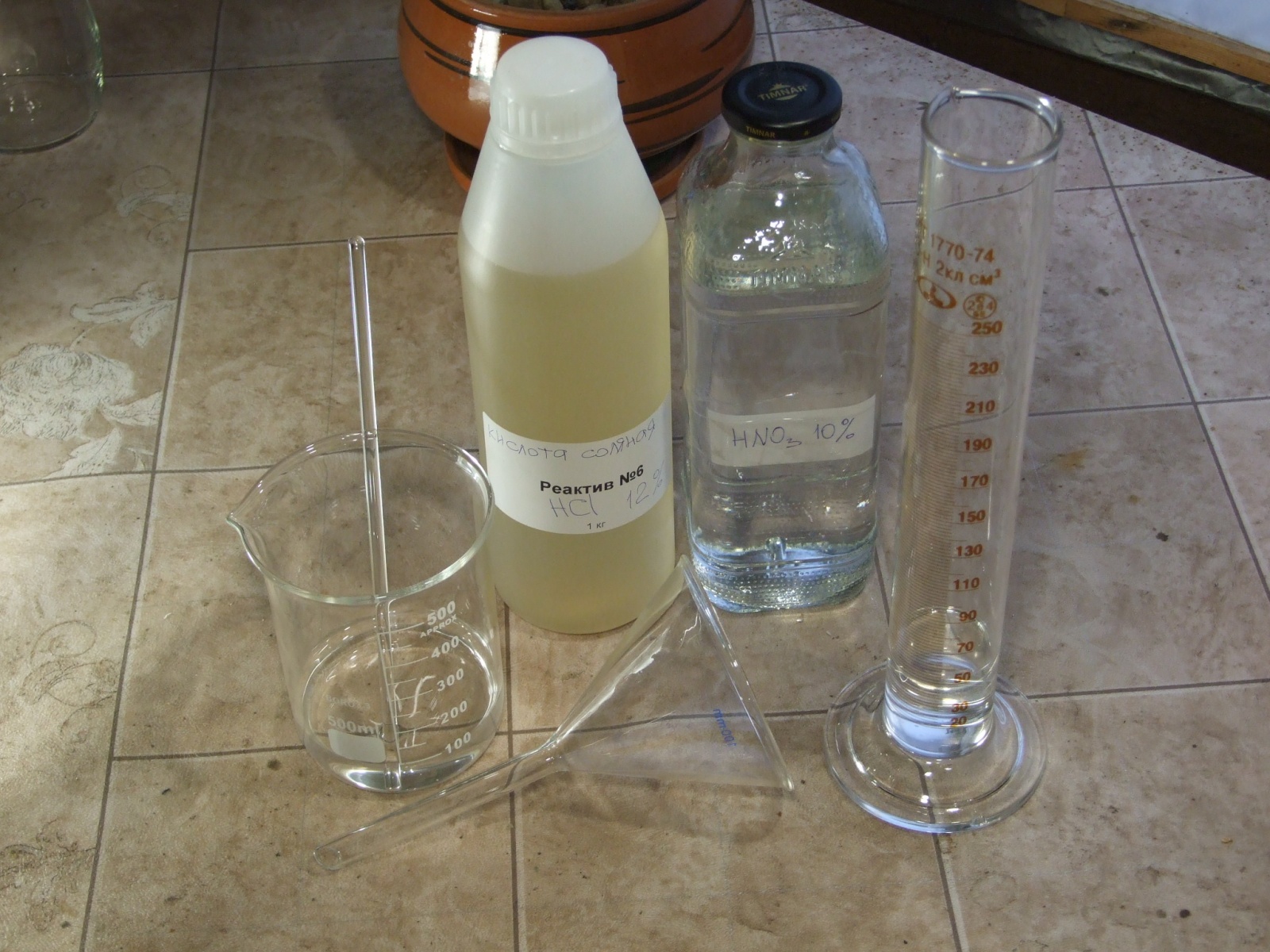 Электровакуумная химия в домашней мастерской. Травление ковара, никеля, молибдена, вольфрама - 2