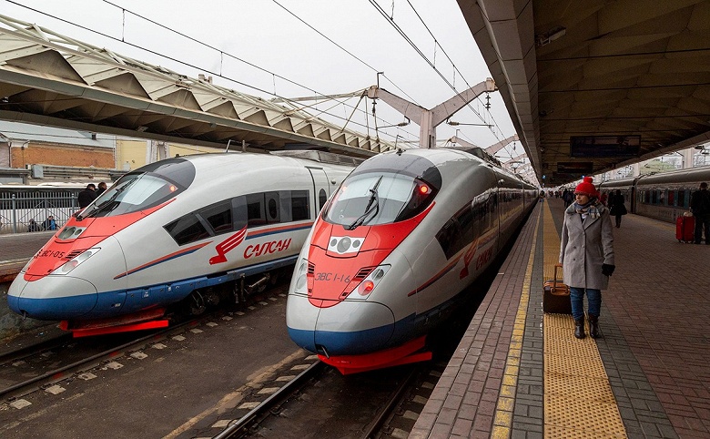 «Сапсан» может разгоняться до 300 км ч, но пока скорость ограничена - 1 «Сапсан» может разгоняться до 300 км/ч, но пока скорость ограничена