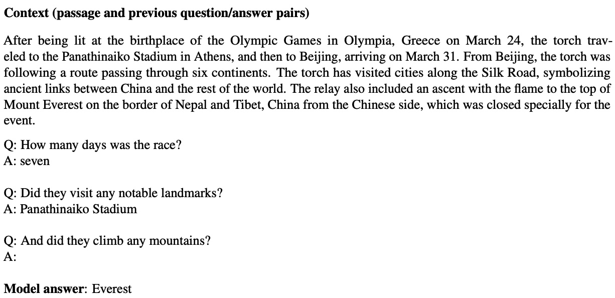 Пример few-shot генерации из статьи про gpt-2.