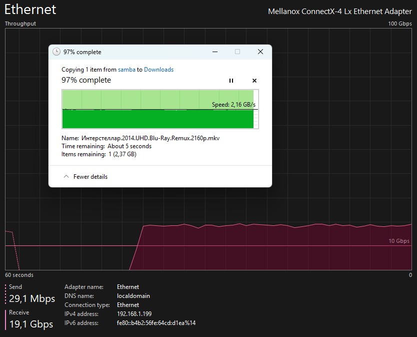 Как я делал сеть на 25 гигабит с минимальным бюджетом - 31 Как я делал сеть на 25 гигабит с минимальным бюджетом - 31