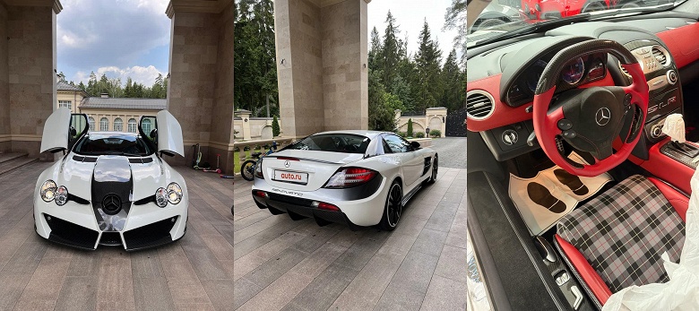 Почти как в Need for Speed: Most Wanted. В России нашелся уникальный Mercedes-Benz SLR McLaren, теперь его продают - 1 Почти как в Need for Speed: Most Wanted. В России нашелся уникальный Mercedes-Benz SLR McLaren, теперь его продают