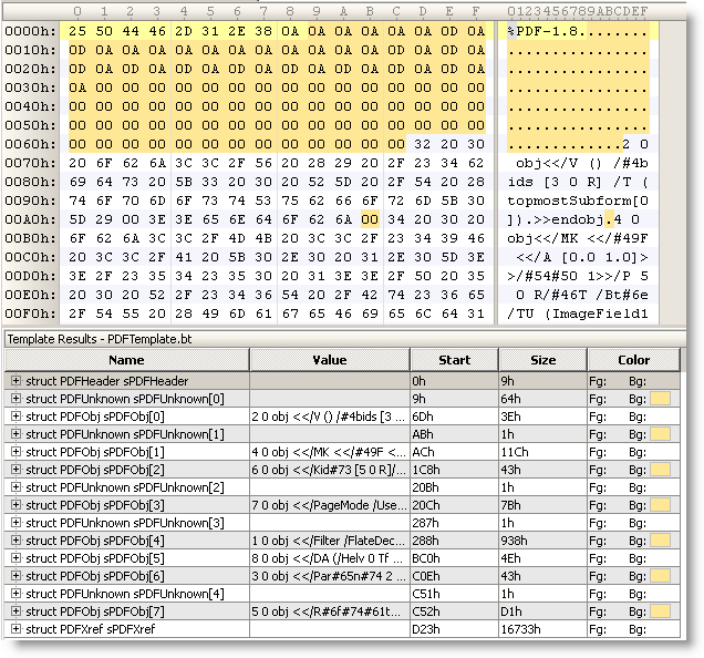 GUI для исследования внутренностей PDF - 4