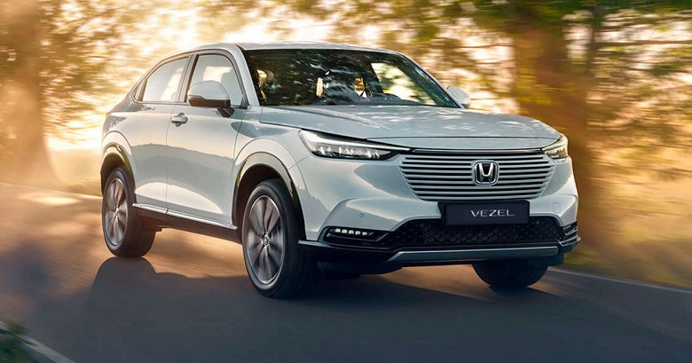 В Россию приехали новые кроссоверы Honda Vezel и UR-V 2024, их продают с гарантией 3 года - 1 В Россию приехали новые кроссоверы Honda Vezel и UR-V 2024, их продают с гарантией 3 года