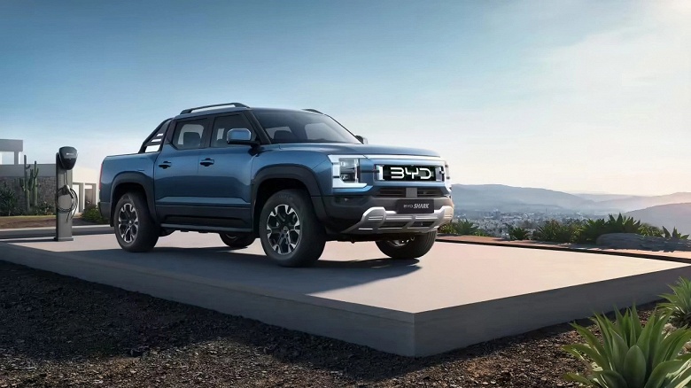 BYD так и не выпустила эту модель в Китае, но она уже подешевела на $16 500. Внедорожник BYD Shark 6 выходит в Австралии - 1 BYD так и не выпустила эту модель в Китае, но она уже подешевела на $16 500. Внедорожник BYD Shark 6 выходит в Австралии