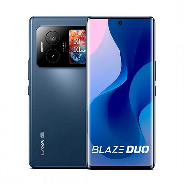 Представлен смартфон Lava Blaze Duo с двумя экранами