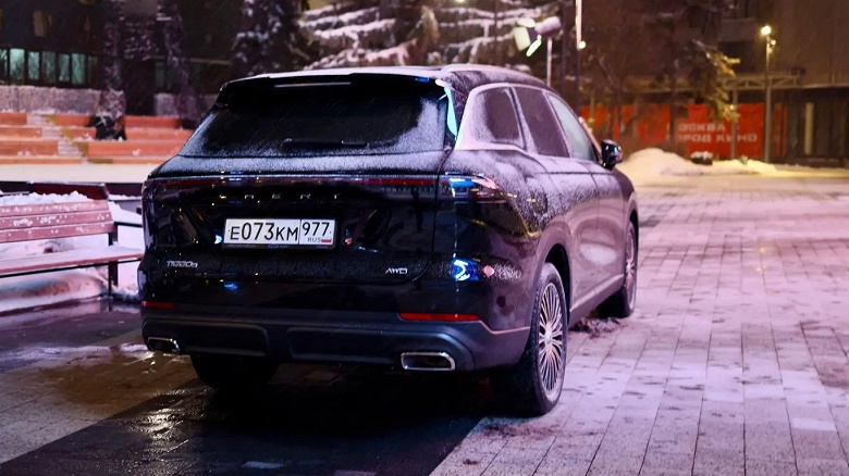 Chery Tiggo 9 поступает в продажу в России: опубликованы живые, не рекламные фото