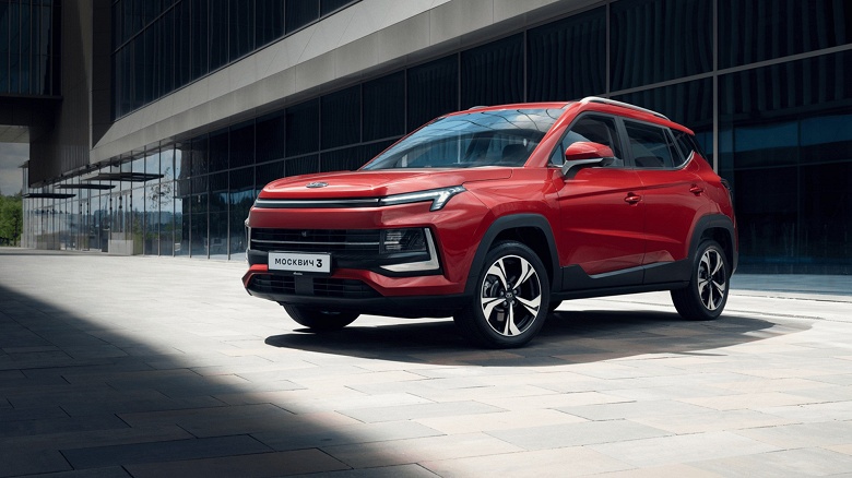 &laquo;Москвич 3&raquo; оказался одним из лидеров роста продаж в категории SUV: реализация выросла на 40%, модель попала в топ-10
