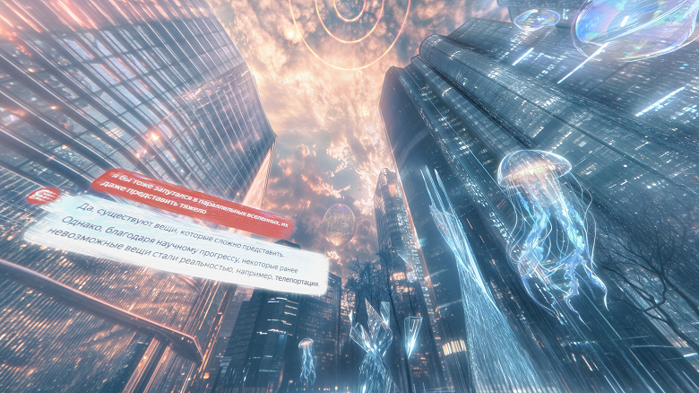 Витязь на кибер-коне, коты Шрёдингера и припаркованная DeLorean DMC-12: в Москве появилась первая виртуальная улица &laquo;Нейро&raquo;