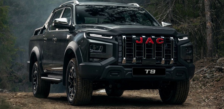 224 л.с., 8-ступенчатый &laquo;автомат&raquo; и подключаемый полный привод за 3,5 млн рублей. JAC T9 стал самым популярным пикапом в России, а сама марка JAC лидирует в сегменте пять месяцев подряд