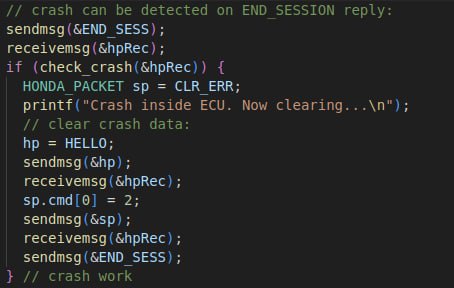 Анализ проприетарного протокола K-линии на примере блока SRS Honda CR-V 3 - 9 Анализ проприетарного протокола K-линии на примере блока SRS Honda CR-V 3 - 9