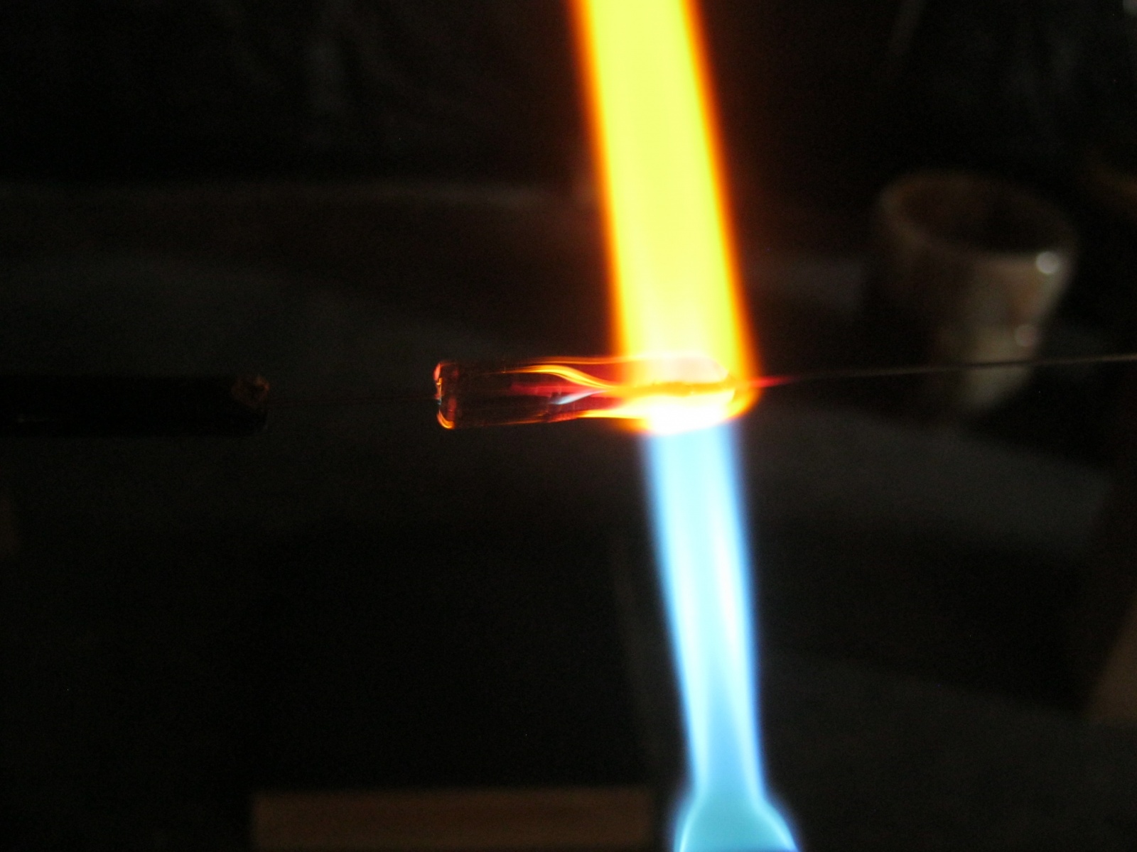 Электровакуумные работы в домашней мастерской. Впаи в молибденовое стекло - 9