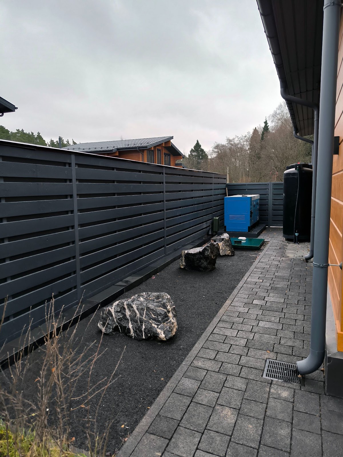 Сад камней + генератор