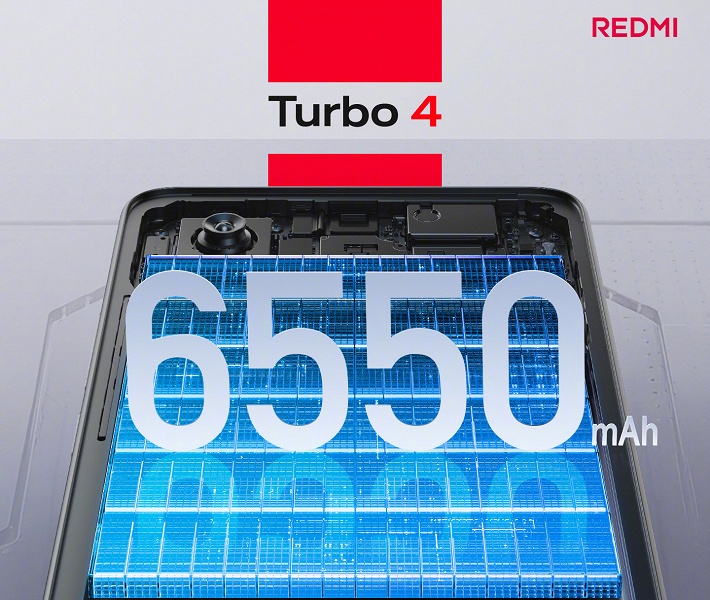 &laquo;Король зимней автономности&raquo;. Xiaomi заявила, что Redmi Turbo 4 с аккумулятором емкостью 6550 мАч может использоваться при температурах до -35 градусов Цельсия