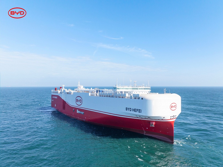 «Ускорить процесс интернационализации китайских машин на новой энергии». BYD показала огромный корабль на 7 тысяч машин - 1 «Ускорить процесс интернационализации китайских машин на новой энергии». BYD показала огромный корабль на 7 тысяч машин