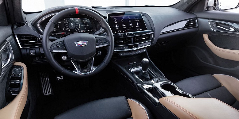 6,2-литровый мотор от &laquo;Корвета&raquo;, 10-ступенчатый &laquo;автомат&raquo; и максимальная скорость 320 км/ч. В России начали принимать заказы на Cadillac CT5-V Blackwing 2024