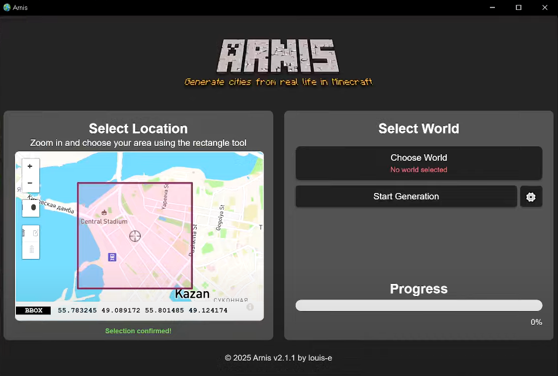 Arnis: как перенести реальный мир в Minecraft за пару кликов - 12