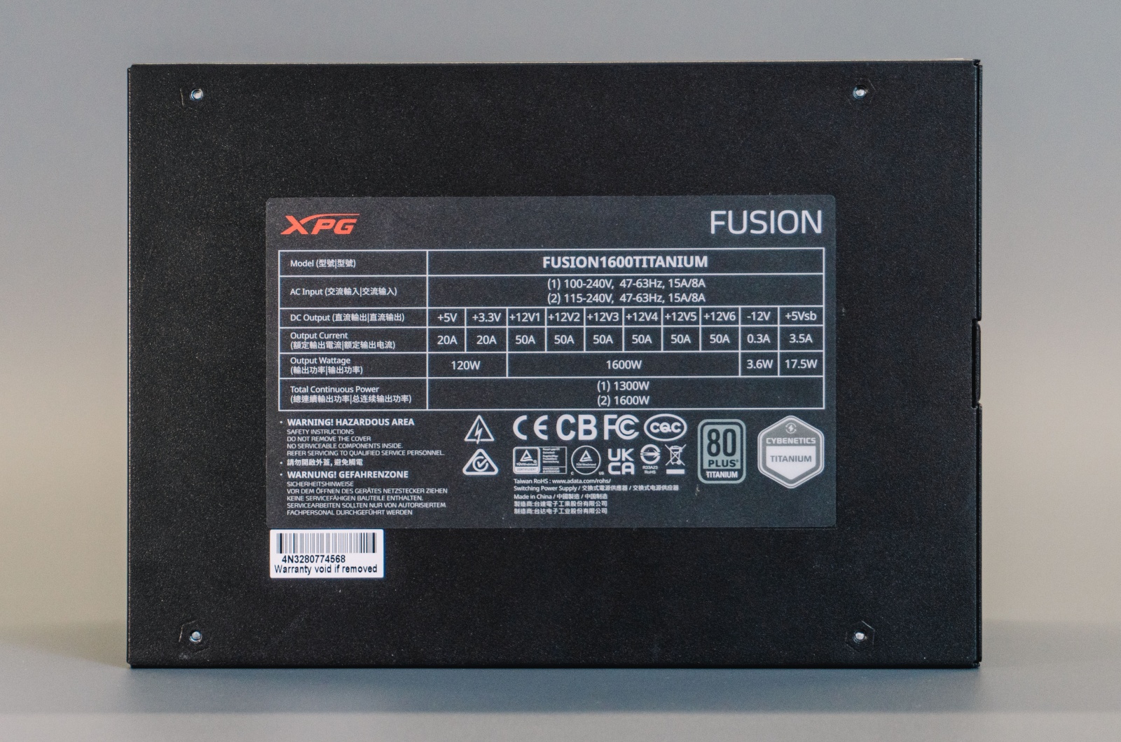 Разбираем и тестируем блок питания XPG Fusion 1600Вт — Gan, планарный трансформатор, и мощность на грани разумного - 10 Разбираем и тестируем блок питания XPG Fusion 1600Вт — Gan, планарный трансформатор, и мощность на грани разумного - 10