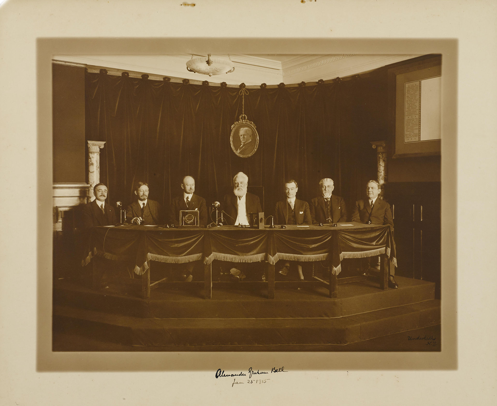 Исторический момент: первый трансконтинентальный телефонный звонок