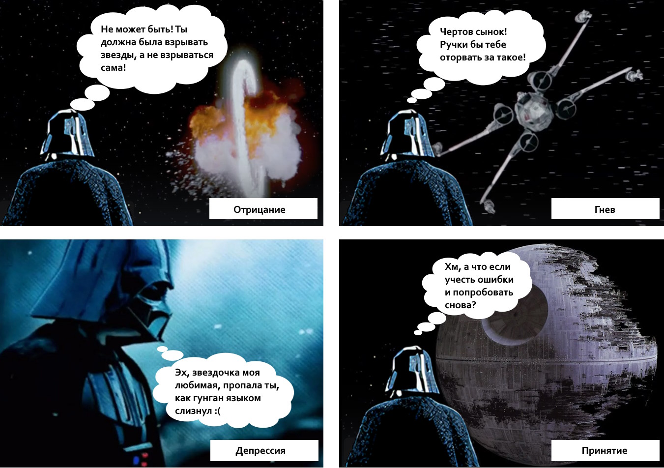 Тетраптих: Смирение ситхов  