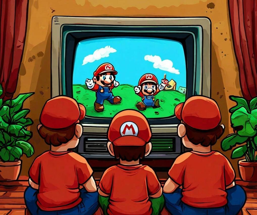 Мир Супер Марио, или Старые игры и консоли - 1