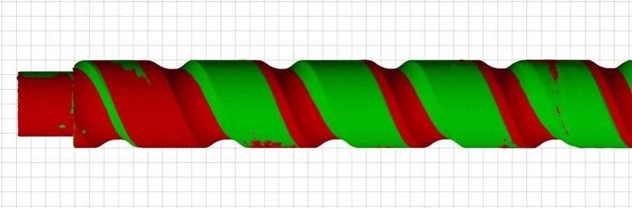 Шнек предназначен для перемещзения банок с таблетками