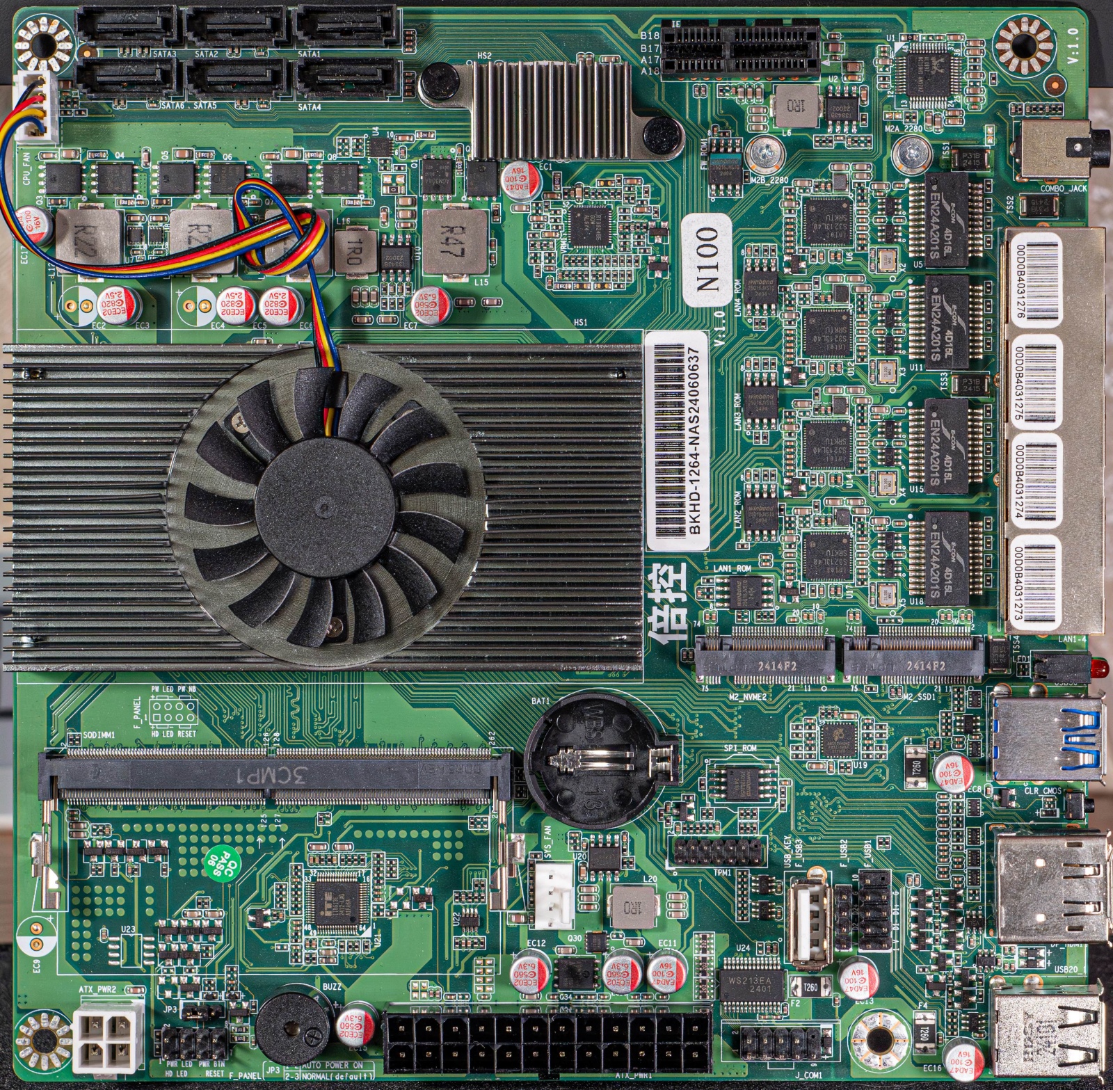 Обзор BKHD N100 NAS — Лучшая материнская плата для домашнего NAS - 2