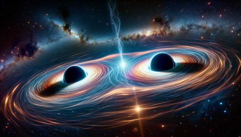 Детекторы LIGO и Virgo помогли раскрыть асимметрию гравитационных волн при слиянии чёрных дыр