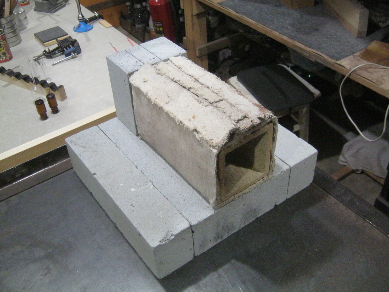 Простая муфельная эрзац-электропечь из недорогих подножных материалов - 27