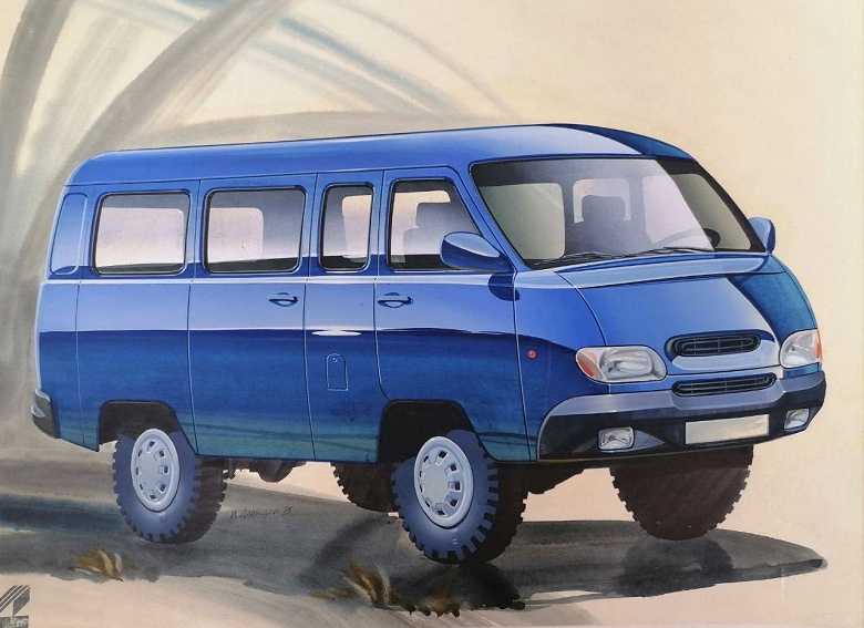 УАЗ «Буханка» могла стать российской Toyota HiAce: УАЗ впервые показал секретные эскизы новой «Буханки» (УАЗ-452) - 1 УАЗ «Буханка» могла стать российской Toyota HiAce: УАЗ впервые показал секретные эскизы новой «Буханки» (УАЗ-452)