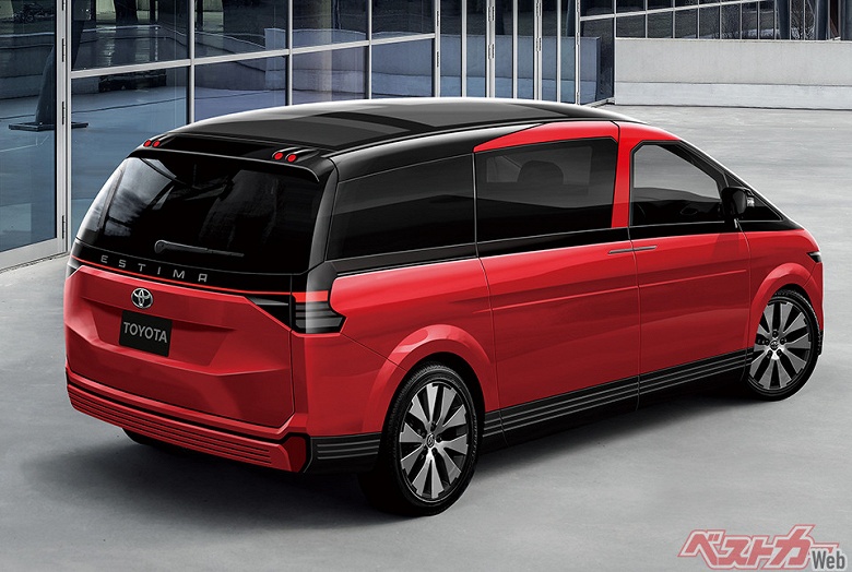 Это будет самый высокотехнологичный минивэн Toyota с передовыми технологиями: Toyota Previa совершенно нового поколения уже в разработке