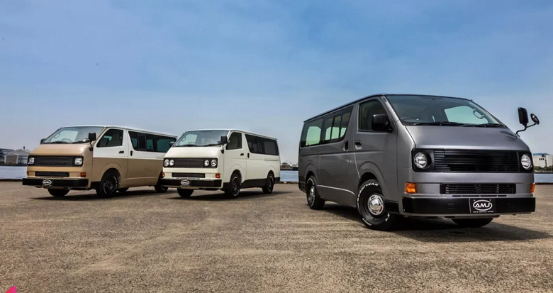 Японцы переделывают Toyota Hiace в стиле Volkswagen Transporter