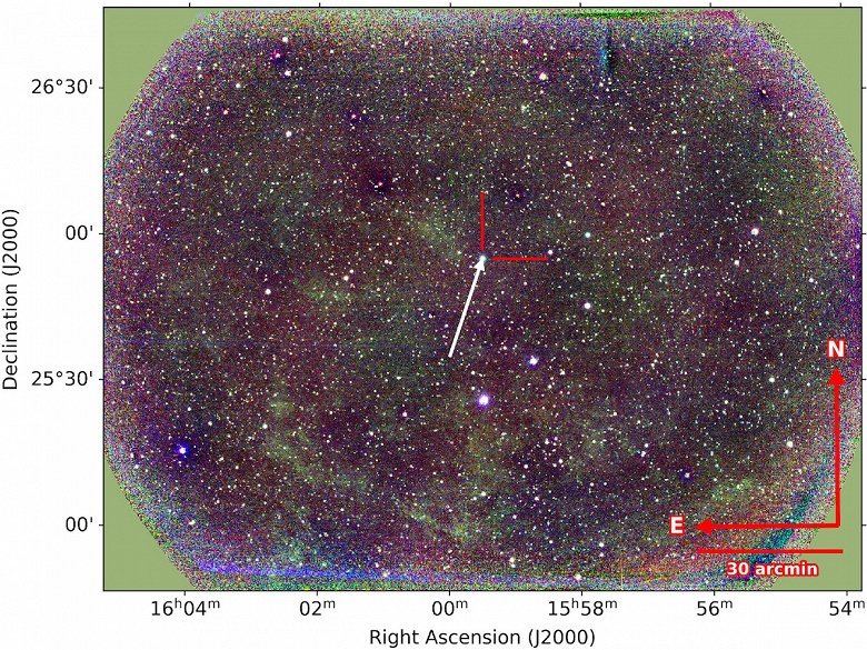 Астрономы обнаружили гигантскую туманность вокруг редкой звезды повторной новой T Северной Короны - 1 Астрономы обнаружили гигантскую туманность вокруг редкой звезды повторной новой T Северной Короны