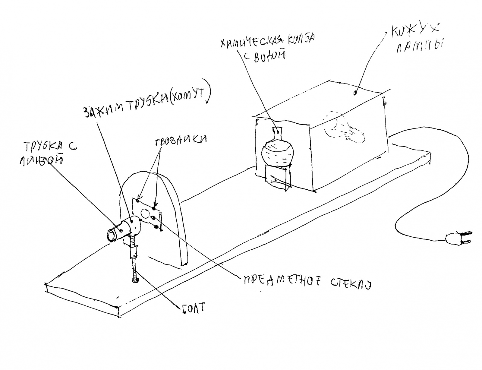 Простые способы изготовить микроскоп и изучать простейших, читать маркировку деталей и не только - 4