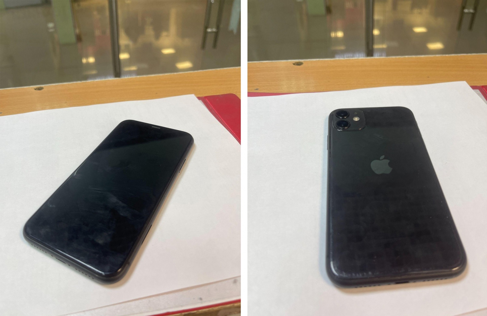 iPhone 11 клиента: покоцанные корпус и дисплей iPhone 11 клиента: покоцанные корпус и дисплей