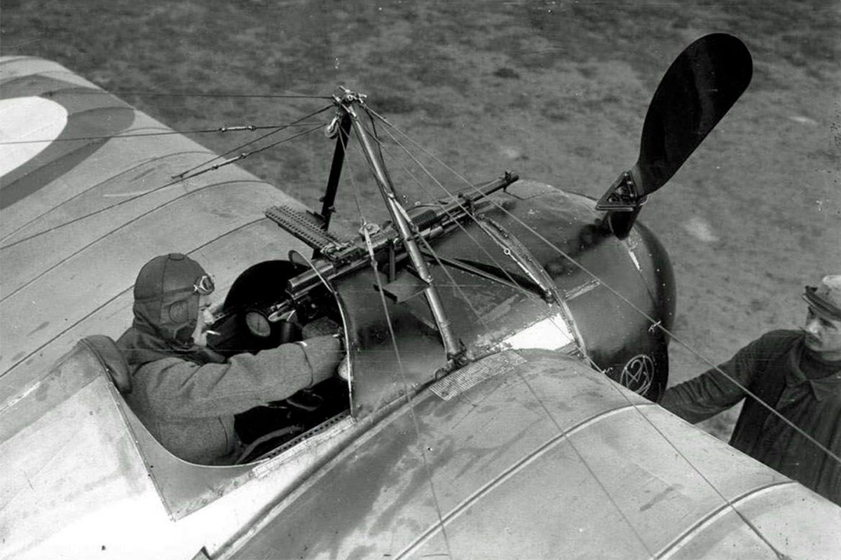 Отсекатели на лопастях винта.