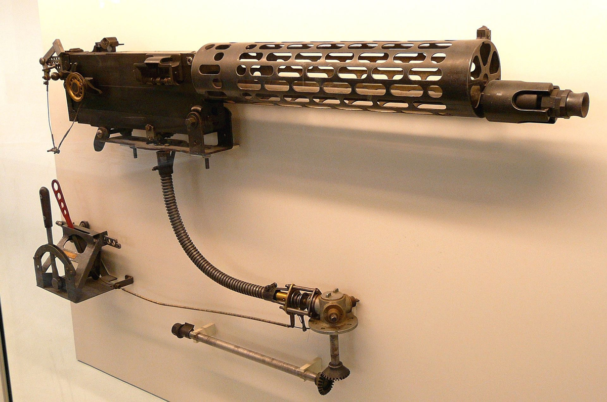 Синхронизатор Фоккера на стенде.