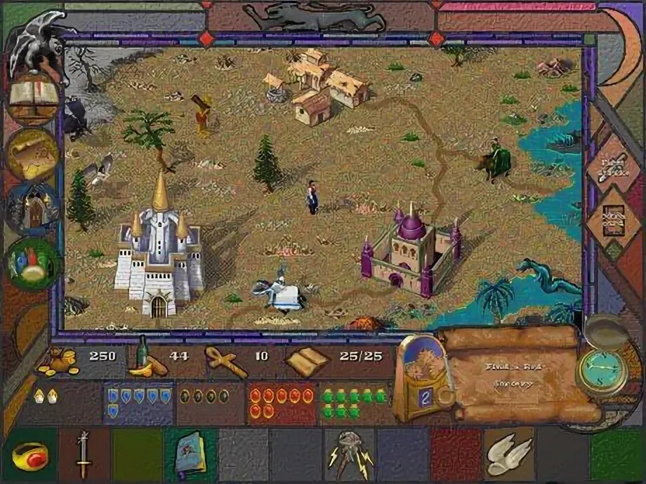 Шандалар - путешествие по карте