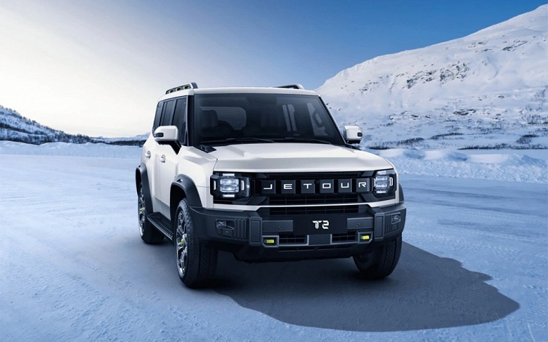 Полноприводный внедорожник с ДВС, «автоматом» и розеткой 220 В. В России появился Jetour T2 в новом цвете