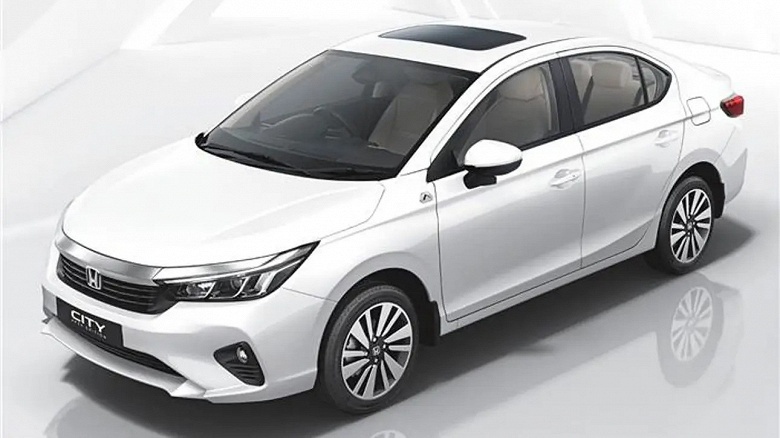 Представлен новый седан Honda City - 1 Представлен новый седан Honda City