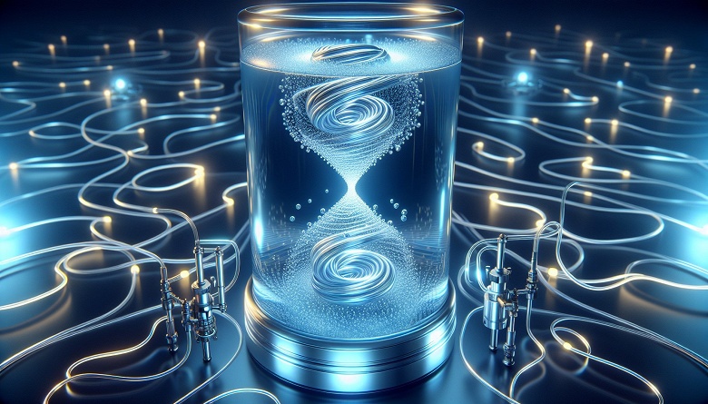 Физики научились контролировать загадочные волны Кельвина в сверхтекучем гелии