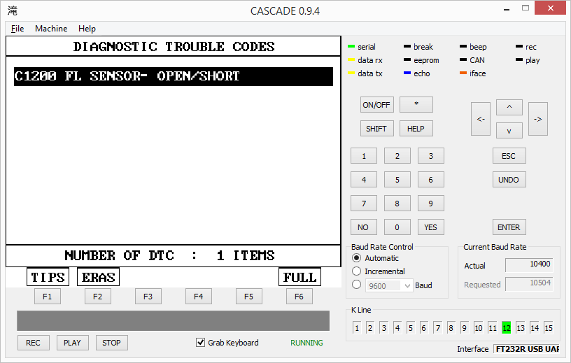 Разработка диагностического кабеля VAG-KKL для работы с программой CASCADE - 13