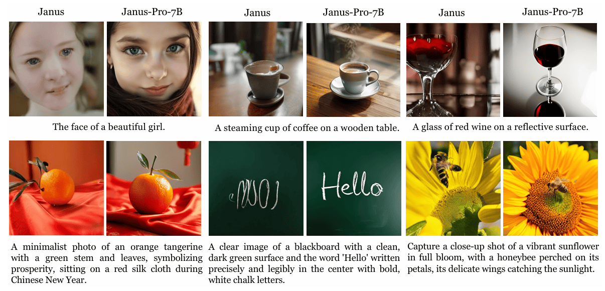 Janus Pro и Janus в сравнении (источник изображения)