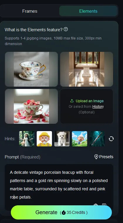 Elements от Kling AI: как использовать для генерации видео из изображений, воплощая ваши идеи