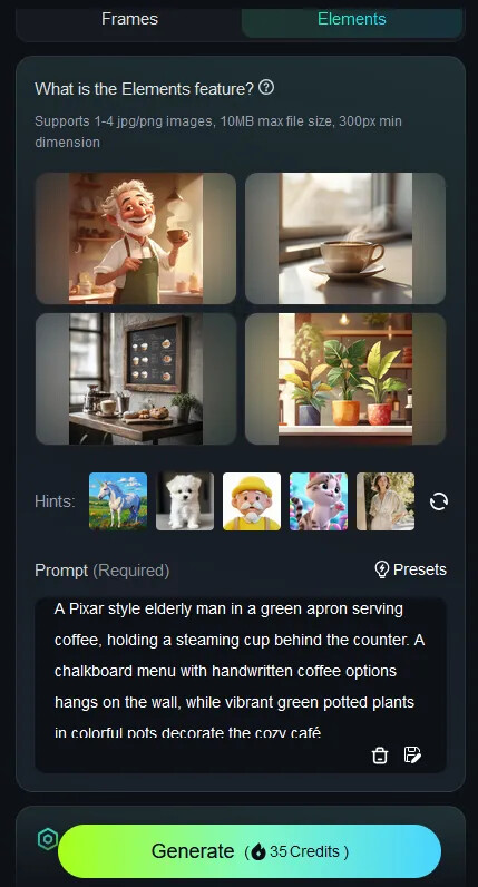 Elements от Kling AI: как использовать для генерации видео из изображений, воплощая ваши идеи