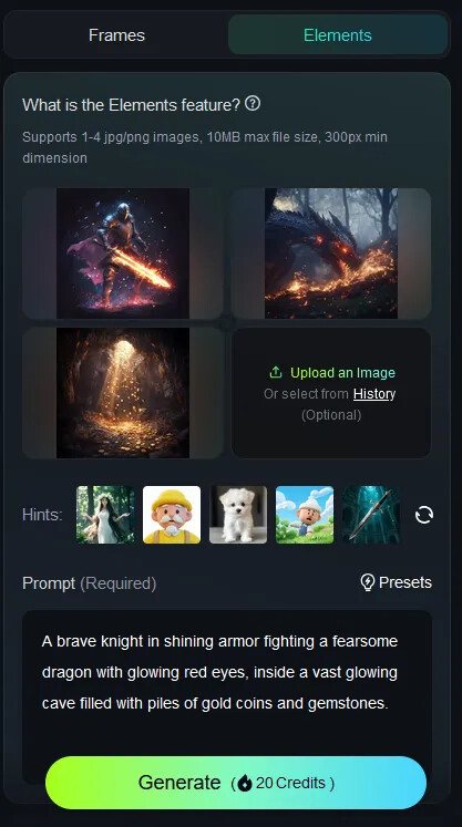 Elements от Kling AI: как использовать для генерации видео из изображений, воплощая ваши идеи