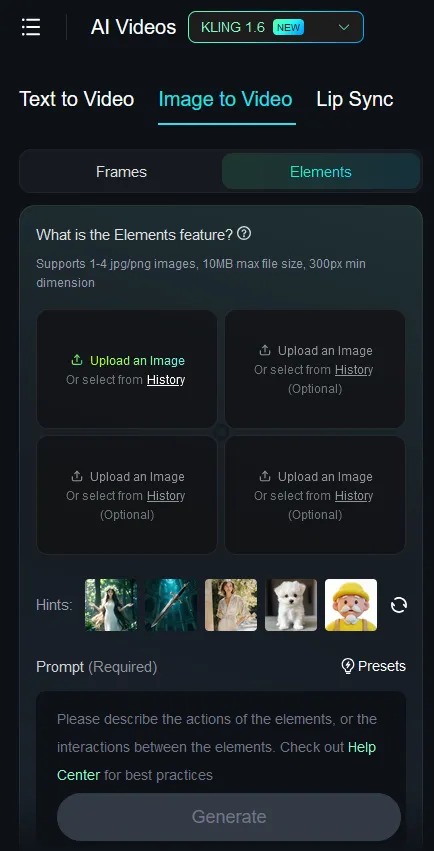 Функция Elements в Kling AI: как ее использовать для генерации креативных видео с любым фоном и персонажами - 28