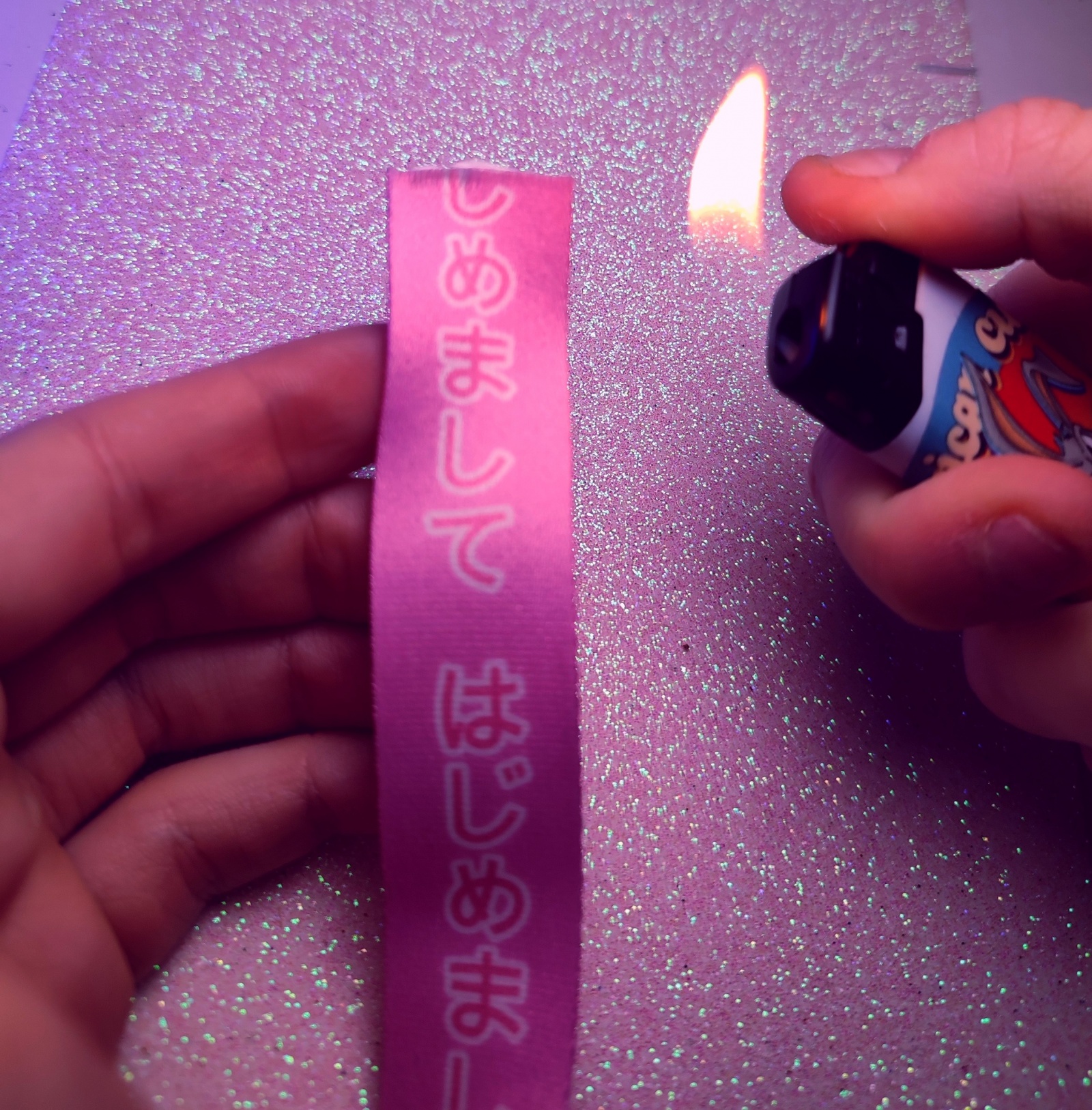 Создание светящегося чокера - 12