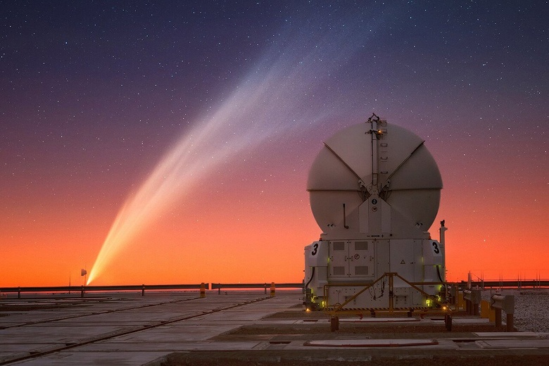 Европейская южная обсерватория опубликовала захватывающие снимки кометы C/2024 G3 (ATLAS)