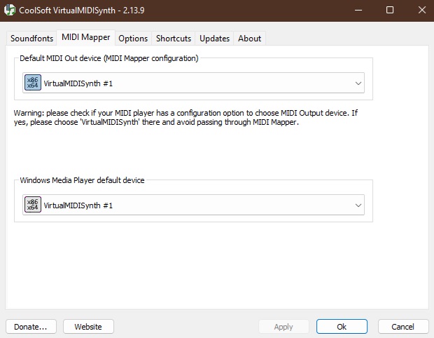 Новый взгляд на старые игры. Часть 6. Sound Blaster AWE 32-64. Эмуляция на базе VirtualMIDISynth и aweromgm - 4