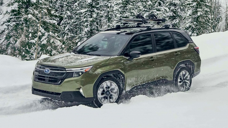 Представлен Subaru Forester Hybrid 2025 с запасом хода почти 1000 км и расходом менее 7 л на 100 км